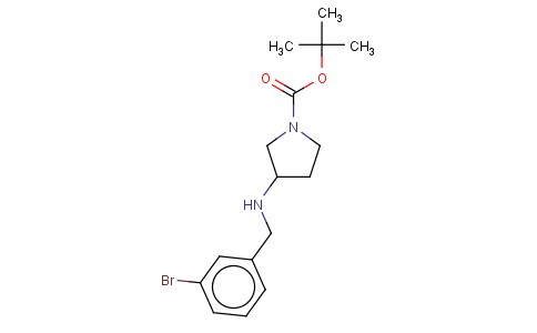 3-(3-BROMO-BENZYLAMINO)-PYRROLIDINE-1-CARBOXYLIC ACID TERT-BUTYL ESTER